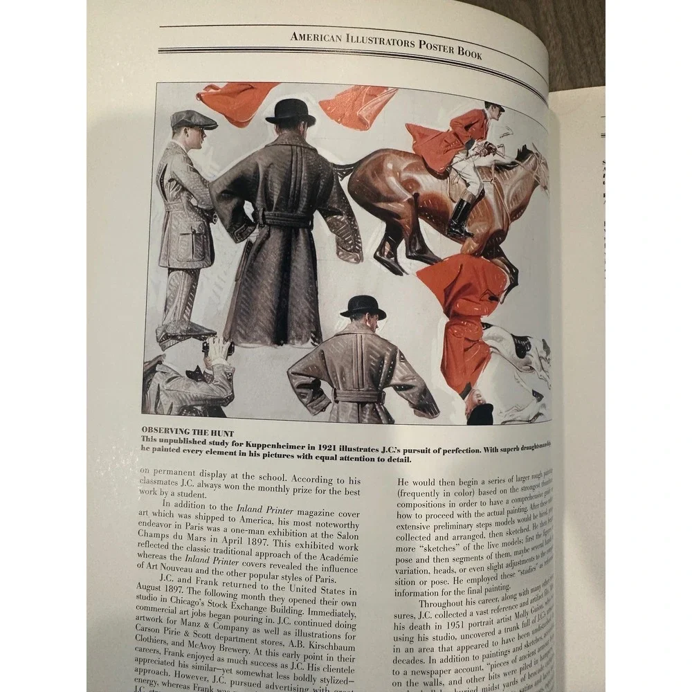 The J.C. Leyendecker Collection American Illustrators Poster Book Vintage Art